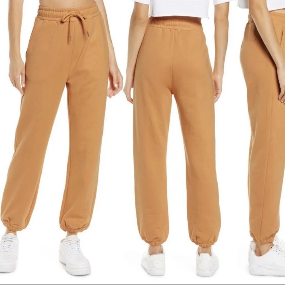 WeWoreWhat Brushed Back Terry Pull-on Jogger Sweatpant Size M